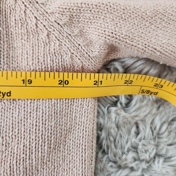 Kimberly Hope Vintage Knit, Embroidered, and Beaded Cardigan Sweater Beige Med - Picture 8 of 10